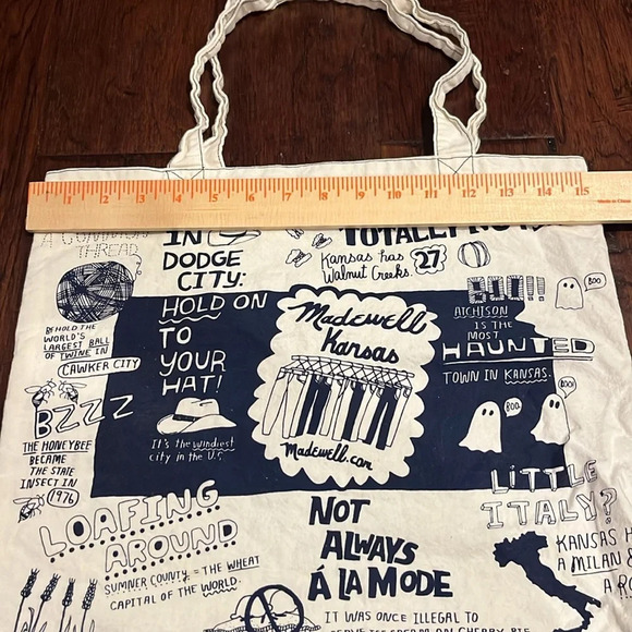 madewell illustrated stateside tote - kansas - Picture 3 of 5